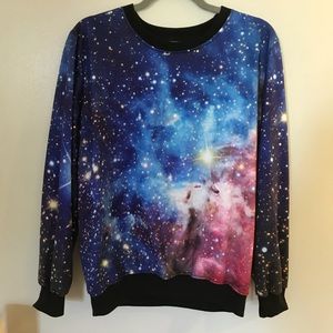 Galaxy Pullover Sweatshirt